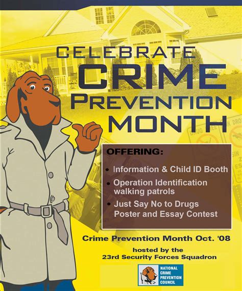 23rd SFS set for Crime Prevention Month '08 > Moody Air Force Base