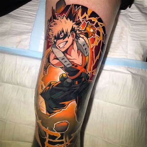 Dragon Ball Tattoo Oficial🐉 On Instagram Bakugou Tattoo My Hero