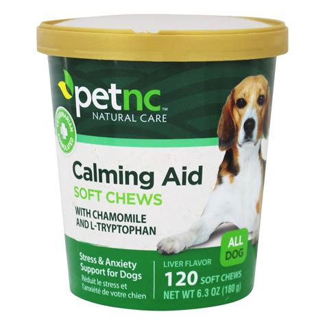 Petnc Calming Aid Stress And Anxiety Support For Dogs Liver Flavor