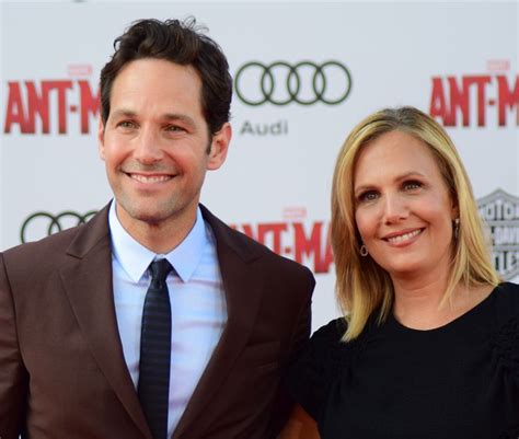 Paul Rudd And His Wife Julie Yaeger Arrive At The Movie Premiere Of