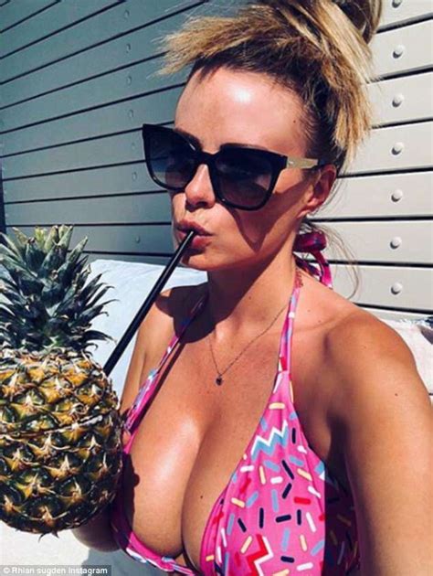 Rhian Sugden Sets Pulses Racing As She Flaunts Her VERY Ample Assets In