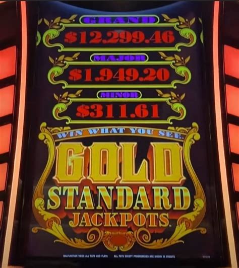 Gold Standard Jackpots Slot Machine By Everi Games Inc
