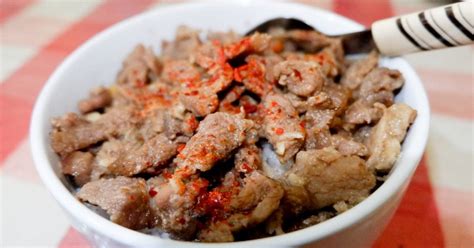 Rasa dan teksturnya gak jauh beda dengan yang asli, kok. 181 resep daging yoshinoya enak dan sederhana - Cookpad
