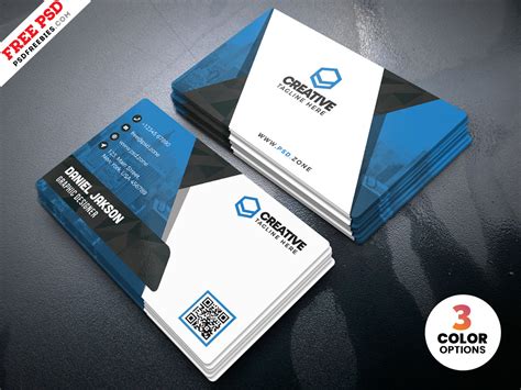 Business Card Design Psd Templates Free Download Aseft