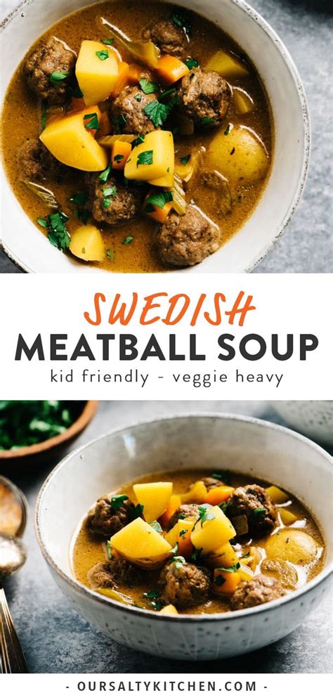 My healthy soup recipes are the result of the challenge to overcome illness through good nutrition. Swedish Meatball Soup Recipe | Clean eating recipes for ...