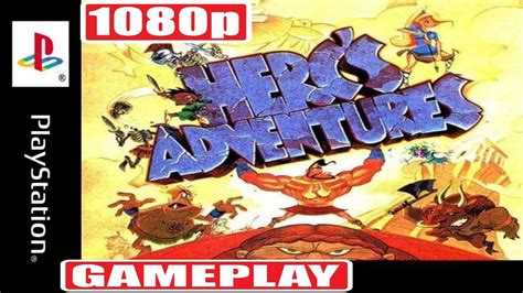 Hercs Adventure Gameplay Ps1 Framemeister Youtube