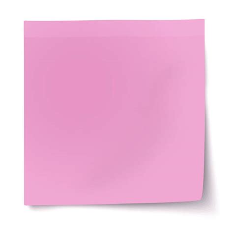 Pink Sticky Note Illustrations Royalty Free Vector Graphics And Clip Art