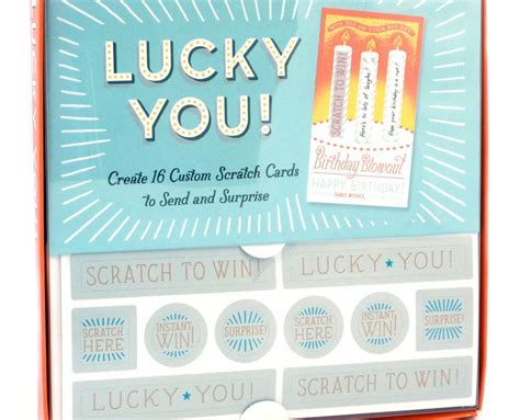 Scratch off the caller's numbers to reveal 33 caller's numbers and 5 bonus numbers. Lucky You! - Leafcutter Designs