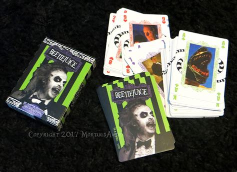 My Tim Burton Collection Beetlejuice Playing Cards