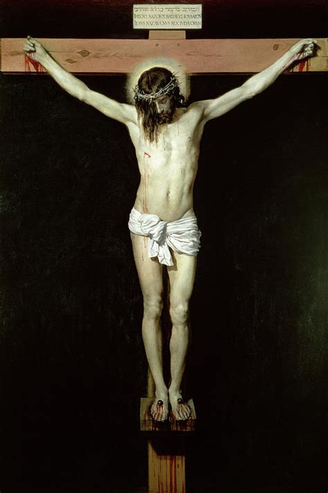 Christ On The Cross 1632 Painting By Diego Velazquez