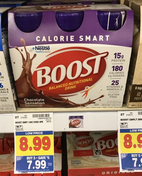 New Coupon Boost Nutritional Drinks As Low As 399 At Kroger