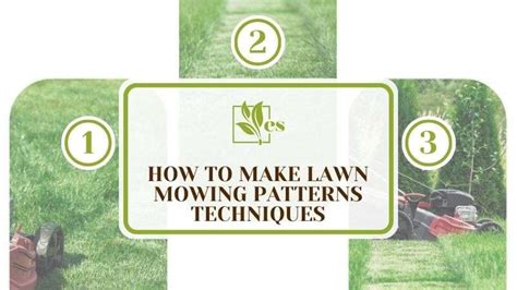 Lawn Mowing Patterns Techniques Designs To Add Vibrancy Evergreen Seeds