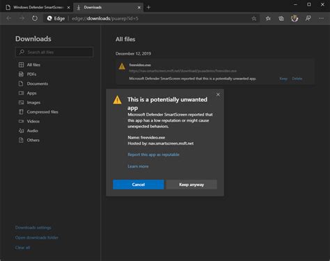 Protecting Users From Potentially Unwanted Applications In Microsoft