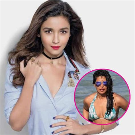 Priyanka Chopras Bikini Avatar Made Alia Bhatt Uncomfortable Watch Video Bollywood News