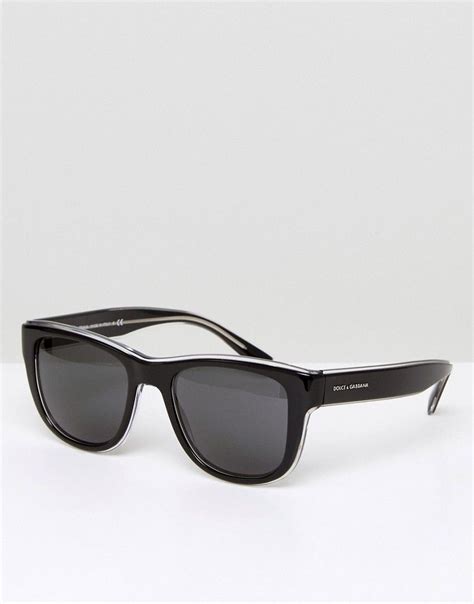 Dolce And Gabbana Square Sunglasses Black Dolcegabbana Black