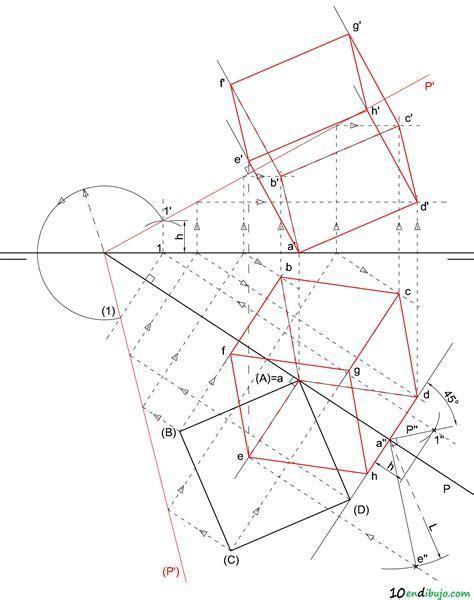 Cómo Dibujar Un Cubo En Diedrico 】 Paso A Paso Muy Fácil 2024 Dibuja