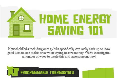 8 Ways To Make Your Home More Energy Efficient Infographic