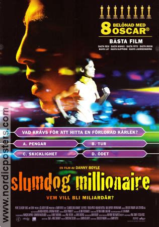 Additional movie data provided by tmdb. DEV PATEL Slumdog Millionaire Movie poster 2008 original ...