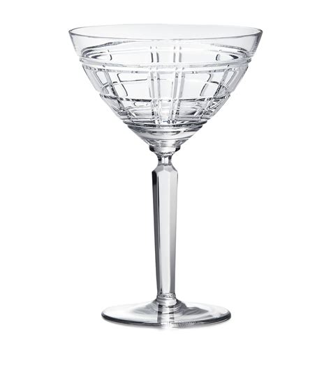 Ralph Lauren Home Hudson Plaid Martini Glass Harrods Au