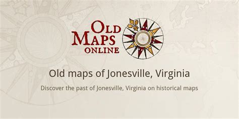Old Maps Of Jonesville