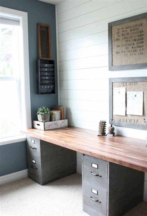 Diy home decorating ideas on a budget. 35+ Incredible DIY Farmhouse Desk Decor Ideas On A Budget ...