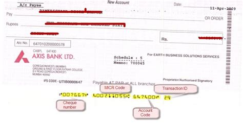 How to deposit or encash a/c payee cheque. Meaning Of Numbers At The Bottom Of A Cheque - Technolize ...