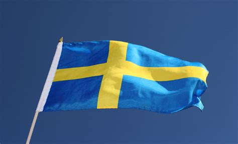Current flag of sweden with a history of the flag and information about sweden country. Hand Waving Flag Sweden - 12x18" - Royal-Flags