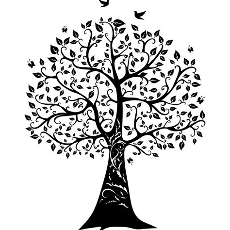 Tree Of Life Silhouette Png Png Arts