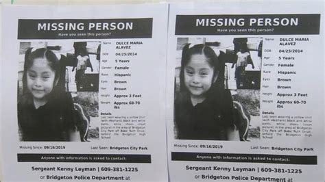 new jersey girl missing for 2 weeks as manhunt continues 6abc philadelphia