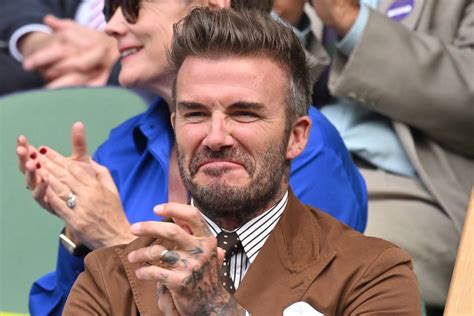 Breaking News From Doubledongdivas David Beckham Has Been Sent