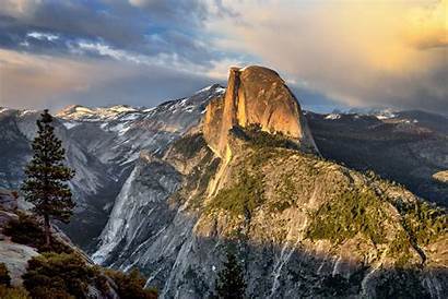 Yosemite Park National Desktop Mountain Wallpapers Gray