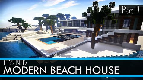 Modern House 5 Beach Town Project Minecraft Project