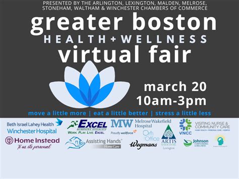Greater Boston Live Virtual Health And Wellness Fair