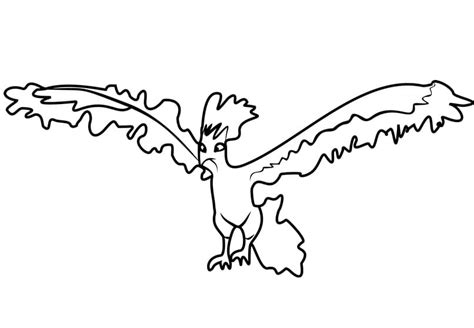 Moltres 5 Coloring Page Free Printable Coloring Pages For Kids