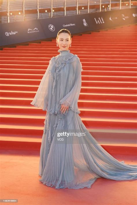 Actress Isabella Leong Arrives At The Red Carpet For The 41st Hong
