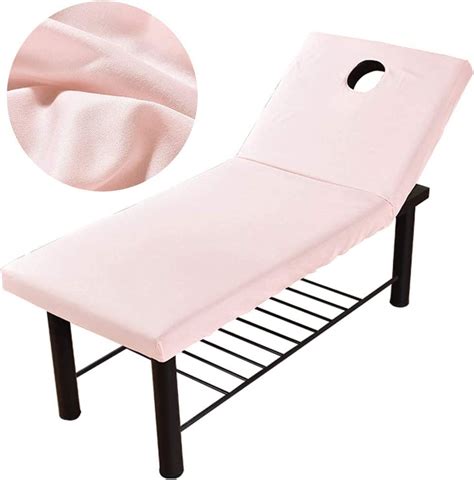 Massage Couch Cover With Face Hole Classic Value Massage Couch Cover Stretchy Polycotton
