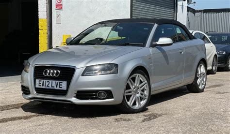 12 Plate Audi A3 Cabriolet 16 Tdi S Line 2dr Sk1 Cars