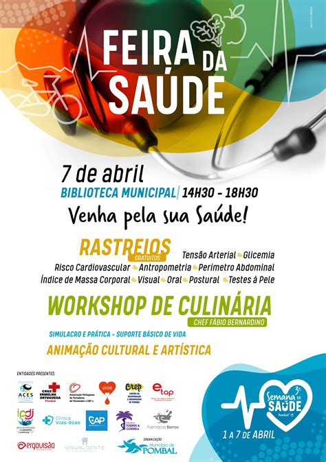 Semana Saude Feira Saude Portal Do Município De Pombal