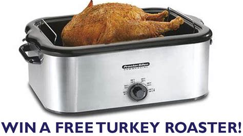 Stack in the roaster oven so that they are not touching the sides of the insert pan. Proctor Silex Turkey Roaster Giveaway - Joseph Flihan Co.
