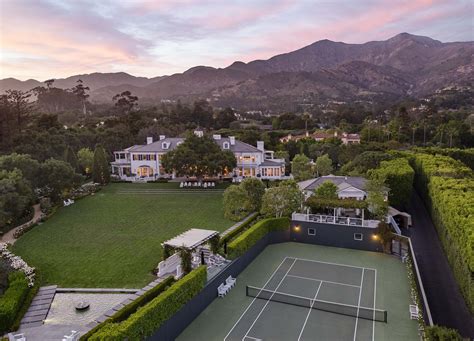 Rob Lowe And Wife Sheryls Stunning Montecito Mansion Is On The Market