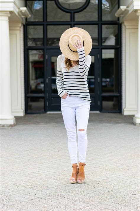 white jeans, summer outfit, beach outfit, vacation outfit | White pants outfit, White jeans ...
