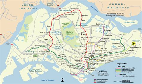 Maps Of Singapore Detailed Map Of Singapore In English Tourist Map Images