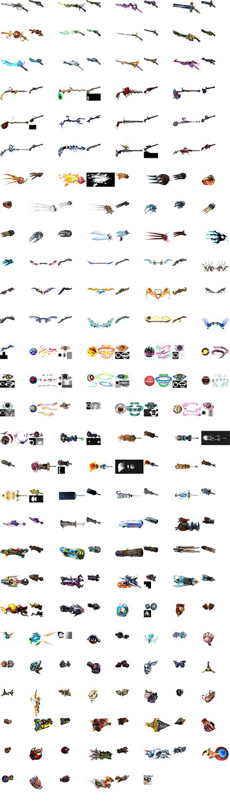 The Spriters Resource Full Sheet View Kid Icarus Uprising