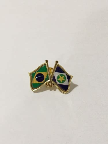 Pins Da Bandeira Do Brasil X Mato Grosso Mercado Livre