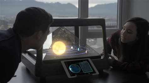 Tabletop Holographic Projectors Holus