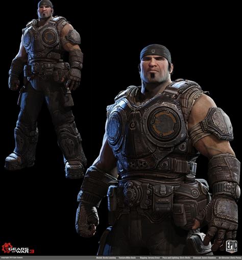 Gears Of War 3 Character Art Dump New Images Posted On Pg 17 Page