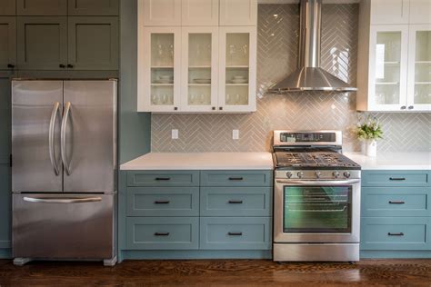 Teal Kitchen Cabinets Home Design Ideas