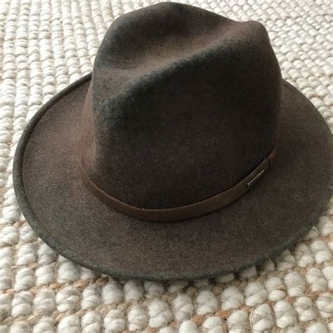 Stetson Accessories Vintage Wool Stetson Explorer Hat Color Black