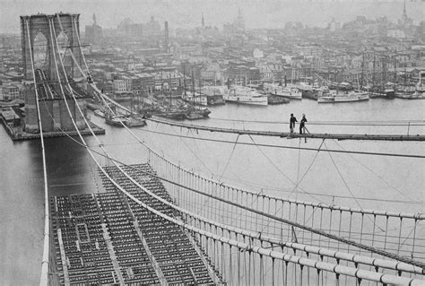 Brooklyn Bridge 1883 New York City Transportation