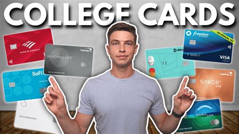The 6 Best Credit Cards For College Students Youtube